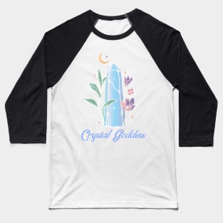 Crystal Goddess Baseball T-Shirt